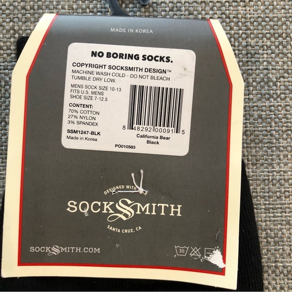 Sock Smith California Socks - Picture 3 of 3
